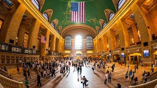 Walking Tour of Grand Central Terminal — New York City 【4K】🇺🇸 [upl. by Kenta]