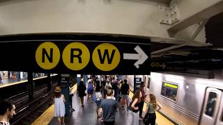 ⁴ᴷ The Busiest NYC Subway Station Times Square–42nd StreetPort Authority Bus Terminal [upl. by Ailido429]