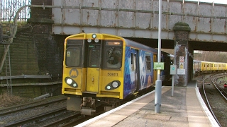 Half an Hour at 216  Birkenhead North Station 1022017  Class 507 508 terminus [upl. by Terrill]